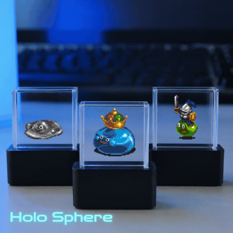 【100名様限定　45％OFF】 Holo Sphere 3Dホログラムキューブ